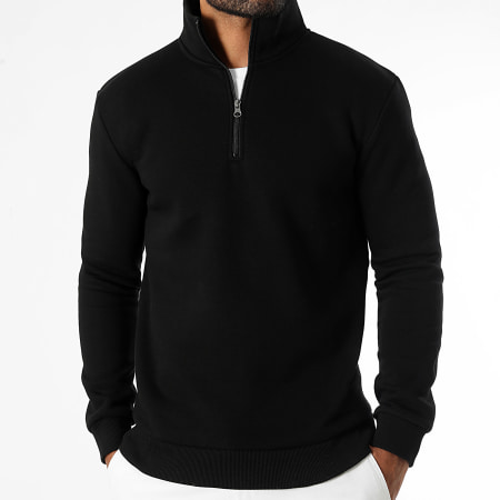 LBO - Sudadera con cremallera 3475 Negro