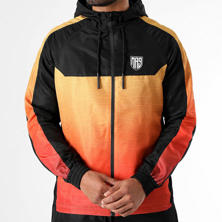 MA9 Mafia Nueve - Gradiente Neon Oranje Ruit Track Suit