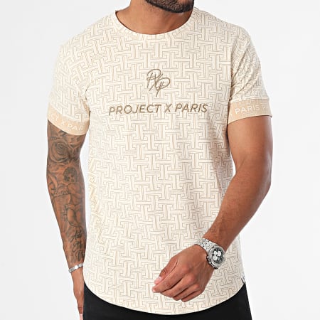 Project X Paris - Camiseta 2410091 Beige