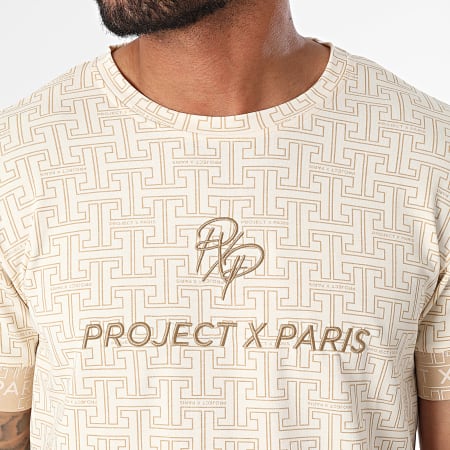 Project X Paris - Camiseta 2410091 Beige