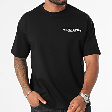 Project X Paris - Ronde hals T-shirt 2410124 Zwart