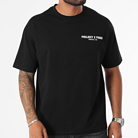 Project X Paris - Tee Shirt Col Rond 2410124 Noir