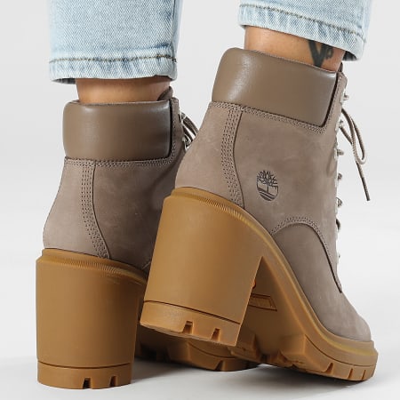 Timberland - Botas Mujer Allington Heights 6 Inch Lace Up A5Y6Z Taupe Nubuck