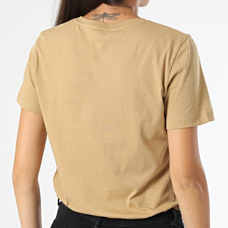 Tommy Hilfiger - Camiseta mujer Corp Logo 0276 Beige