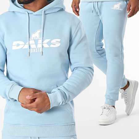 DAKS - Lichtblauw Wit Logo Track Suit