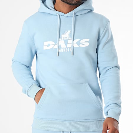 DAKS - Lichtblauw Wit Logo Track Suit