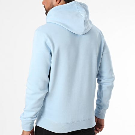 DAKS - Logo Hoodie Lichtblauw Wit