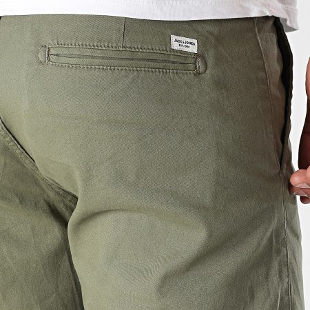 Jack And Jones - Pantalon Chino Kane Dave Vert Kaki