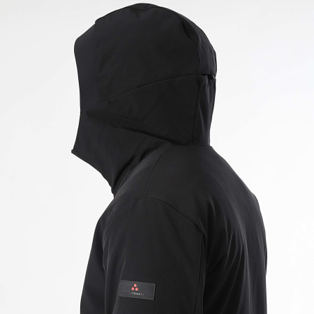 Peuterey - Parka negra con capucha Loge