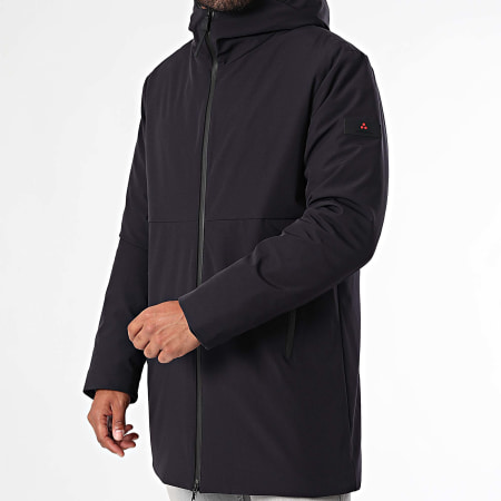 Peuterey - Parka con capucha azul marino Metide