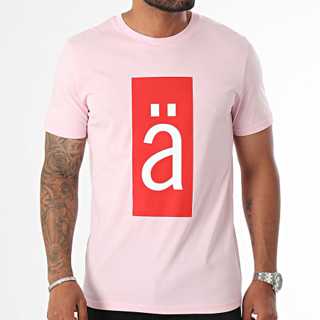 Secteur Ä - Roze Logo T-shirt