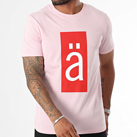 Secteur Ä - Roze Logo T-shirt