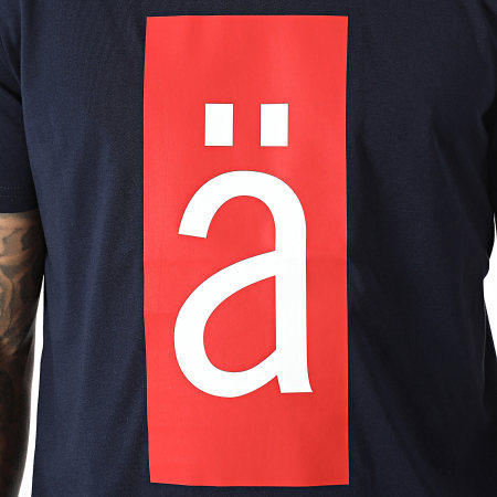 Secteur Ä - Camiseta azul marino con logotipo