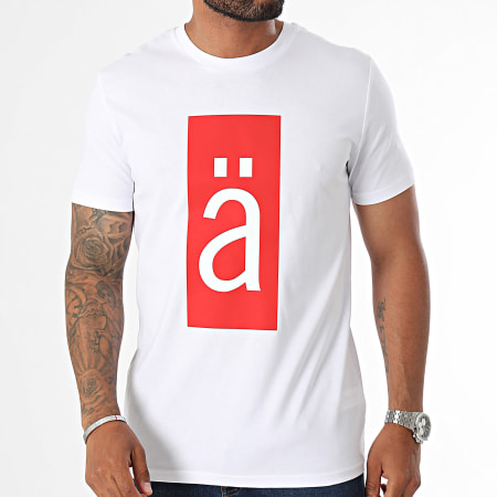 Secteur Ä - Wit Logo T-shirt