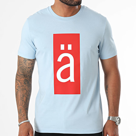 Secteur Ä - Camiseta Logo Azul Claro