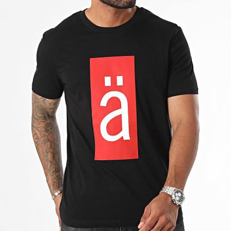 Secteur Ä - Camiseta negra con logotipo