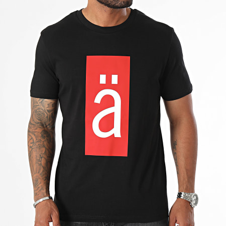 Secteur Ä - Camiseta negra con logotipo