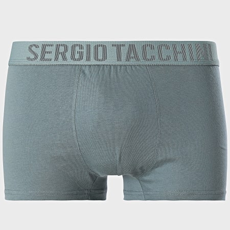 Sergio Tacchini - Juego de 4 bóxers 92890560 Azul claro Azul marino Negro Gris brezo