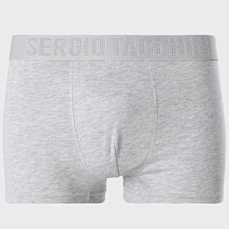 Sergio Tacchini - Set van 4 boxers 92890560 Lichtblauw Marine Zwart Heide Grijs