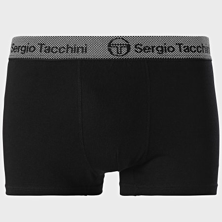 Sergio Tacchini - Set Of 4 Boxers 92893130 Black White Light