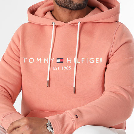 Tommy Hilfiger - Tommy Logo Sudadera con capucha 1599 Salmón