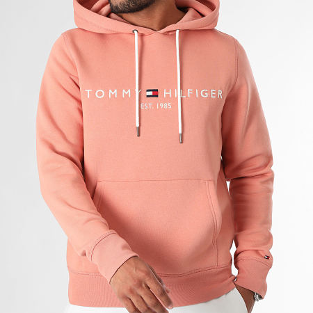 Tommy Hilfiger - Tommy Logo Sudadera con capucha 1599 Salmón