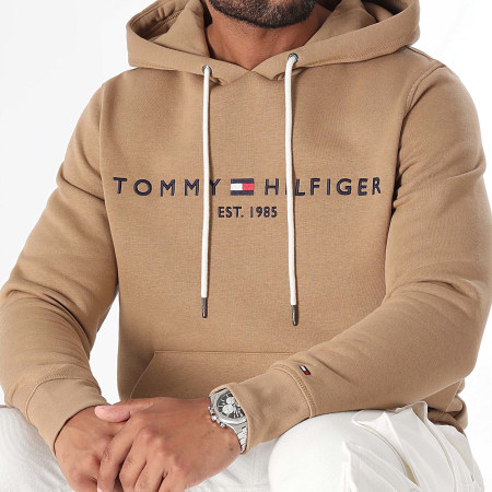 Tommy Hilfiger - Tommy Logo Hoody 1599 Camel