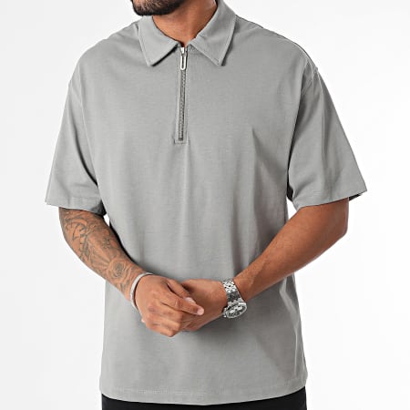 2Y Premium - Polo de manga corta AJ-6412 Gris