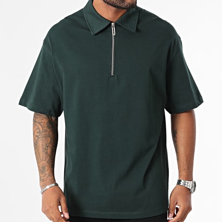 2Y Premium - Polo de manga corta AJ-6412 Verde oscuro