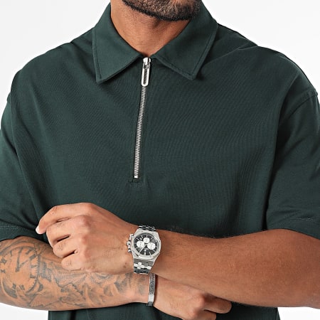 2Y Premium - Polo de manga corta AJ-6412 Verde oscuro