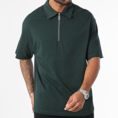 2Y Premium - Polo a maniche corte AJ-6412 Verde scuro