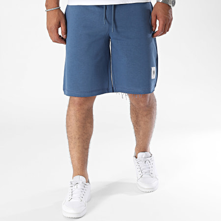 2Y Premium - Pantalones cortos de jogging azules