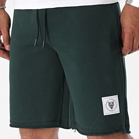 2Y Premium - Pantaloncini da jogging verde bottiglia