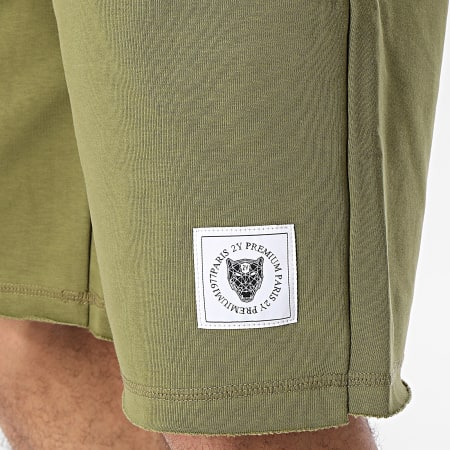 2Y Premium - Khaki groene joggingbroek