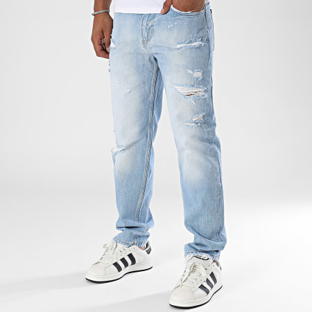 2Y Premium - Blauw gewassen jeans