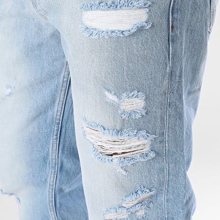 2Y Premium - Jeans con lavaggio blu