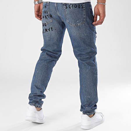 2Y Premium - Jeans slim in denim blu