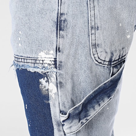 2Y Premium - Jeans regular fit con lavaggio blu