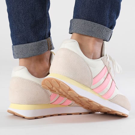 Adidas Sportswear - Run 60s 3.0 Scarpe da ginnastica da donna IE3810 Wonder White Pink Spark Off White