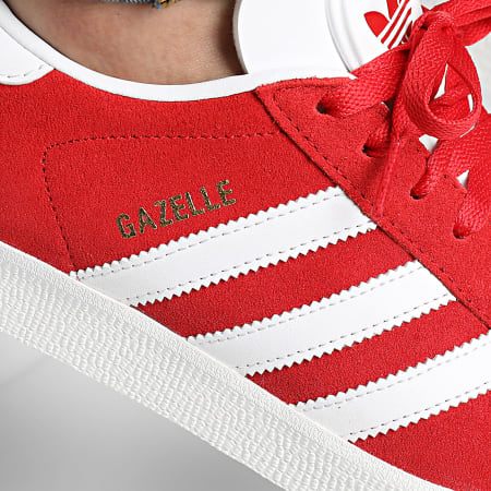 Adidas Originals - Gazelle JI1534 Better Scarlet Footwear White Core White Sneakers