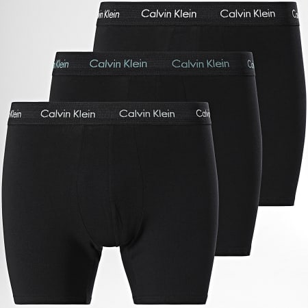 Calvin Klein - Set van 3 NB1770A Zwarte Boxershorts