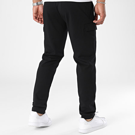 Calvin Klein - Pantalón cargo Comfort Knit Apered 3487 Negro