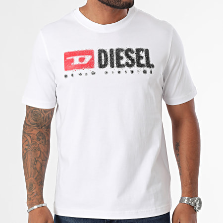 Diesel - Adjust K14 Tee Shirt A15025-0GRAI Bianco