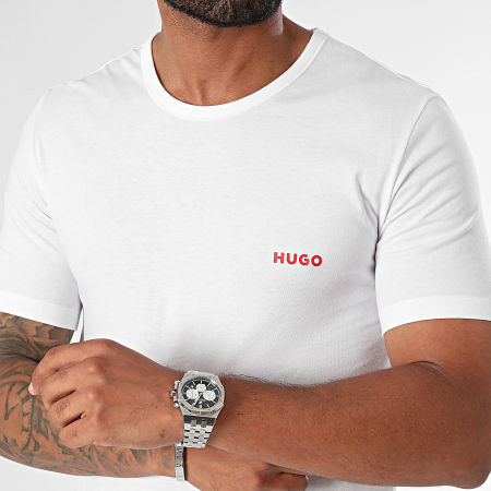 HUGO - Lote de 3 camisetas 50493972 Blanco