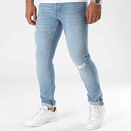 Jack And Jones - Vaqueros Glenn Original Blue Denim Slim