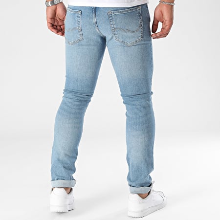 Jack And Jones - Glenn Original Blauwe Denim Slim Jeans