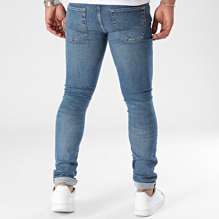 Jack And Jones - Vaqueros pitillo Liam Original Blue Denim