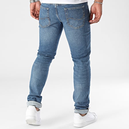 Jack And Jones - Glenn Original Blauwe Denim Slim Jeans