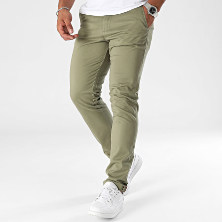 Jack And Jones - Pantalon Chino Slim Marco Bowie Vert Kaki Clair