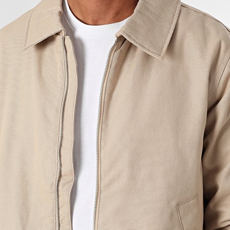 Jack And Jones - Bush Wick Werker Beige Rits Jas